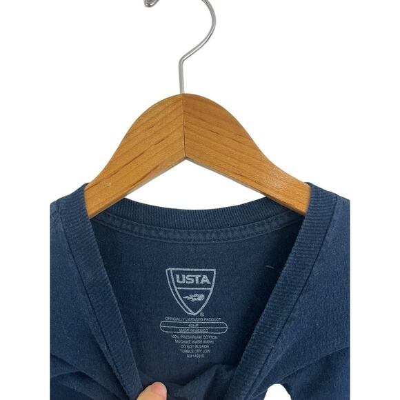 US Open 2014 New York City Medium Blue Tee T Shirt NYC Tennis Subway Train - Picture 5 of 8